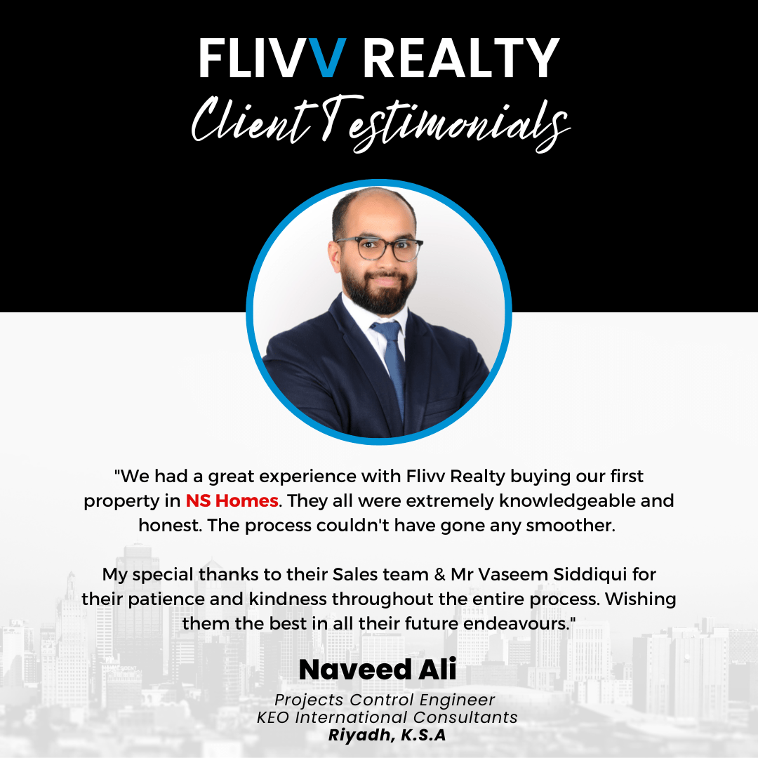 Naveed | Customer Testimonial | NS Homes | Flivv Realty