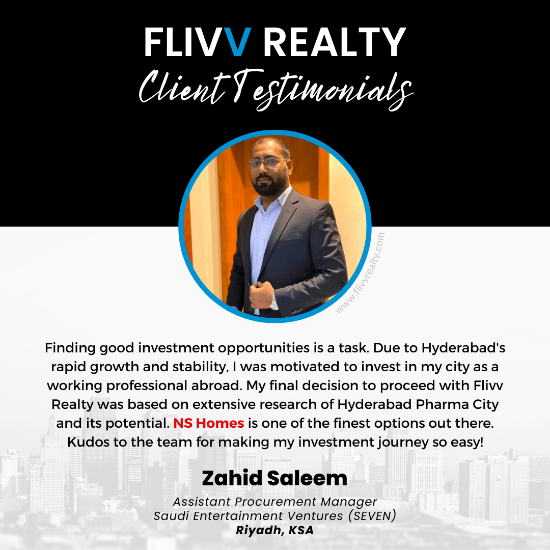 Flivv Realty Client Testimonials - Zahid Saleem
